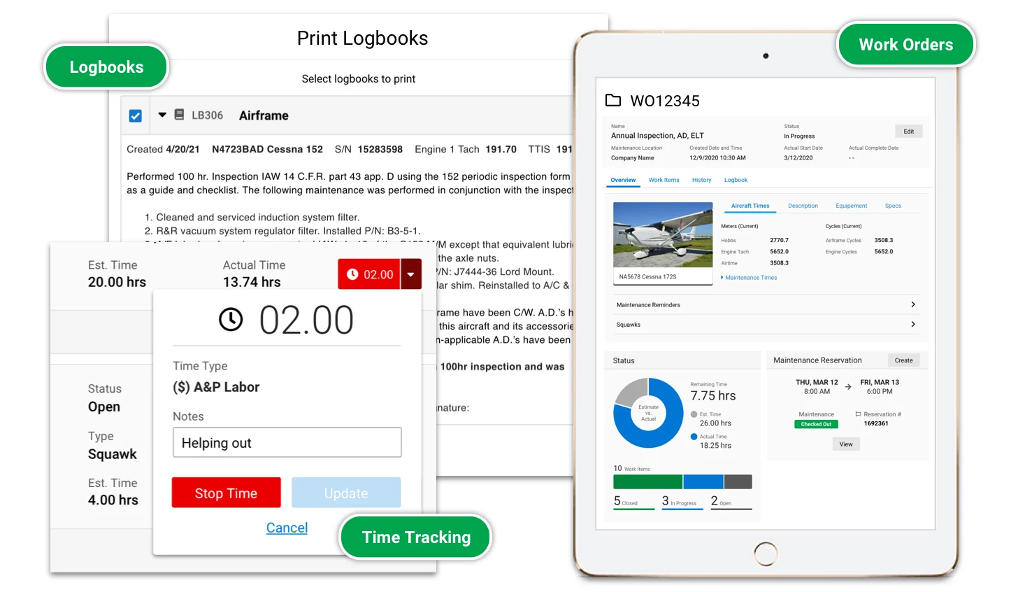 screenshot of Flight Schedule Pro